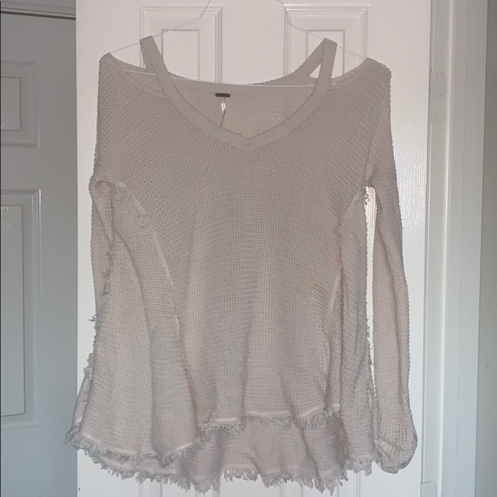 Free People off the shoulder sweater